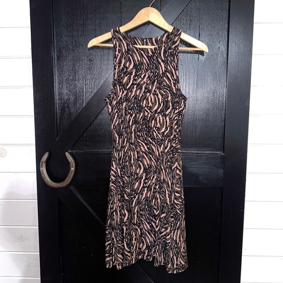 Athleta Santorini Thera Super Soft Stretchy Modal Jersey Knit Sleeveless Dress M - Picture 3 of 9